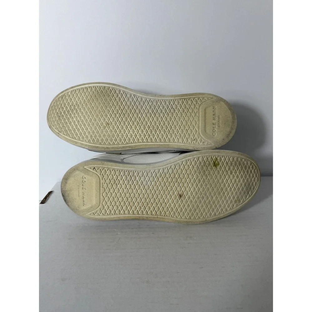Cole‎ Haan Grand Crosscourt Women's Size 7B White Lace-Up Tennis Low Top Sneaker